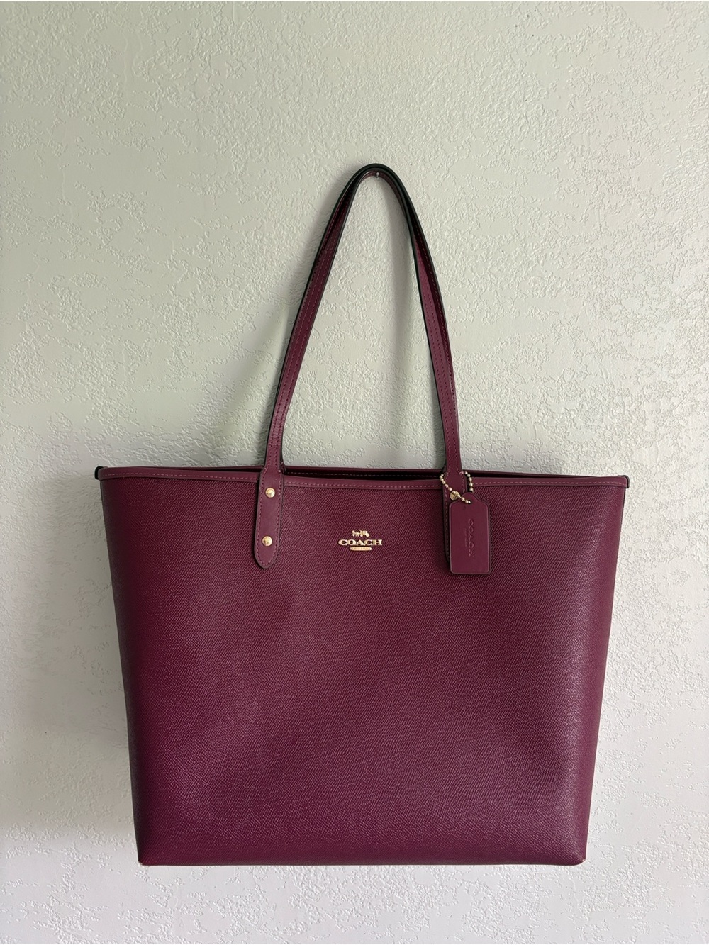 Coach party cat print reversible city tote - Picture 8 of 9